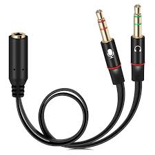 2 in 1 Audio cable 3.5mm
