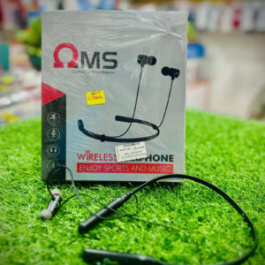 Superbass wireless Headset- OMS OM 430 bluetooth earphone - Wireless Neckband