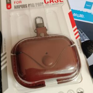 Leather Case Cover for Airpods Pro